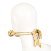 Hemp Rope Mouth Gag Cuffs and Restraints